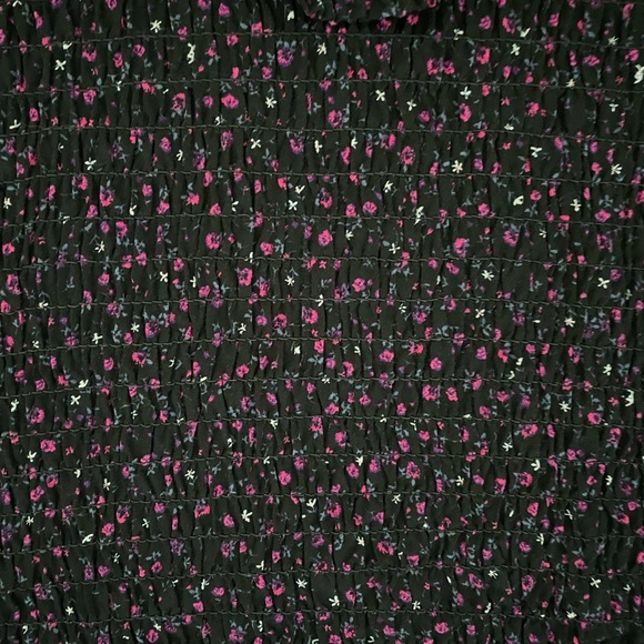 Wild Fable Mock Neck Floral Top - Picture 7 of 8